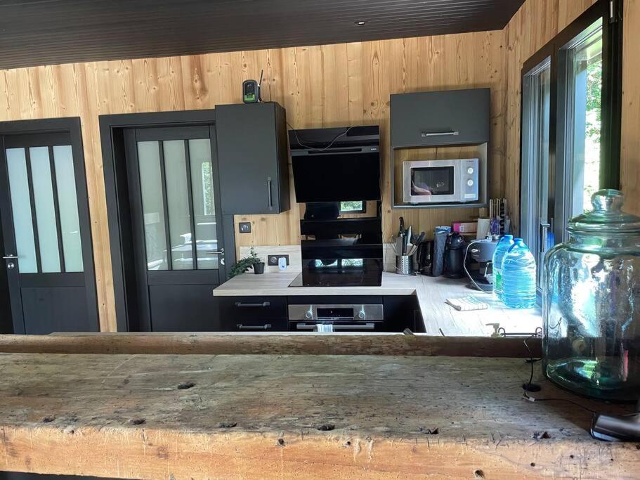 Chalet En Foret Avec Etang. Saint-Etienne-les-Remiremont Εξωτερικό φωτογραφία